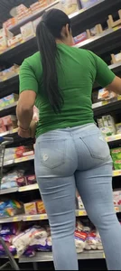 Hottest Latina Miami MILF  VPL in Tight Jeans (MEGAPOST)