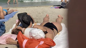 Nice beach ass
