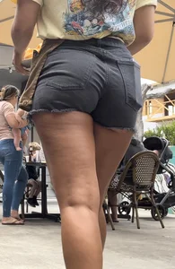 PERFECT Ass in Tiny Shorts