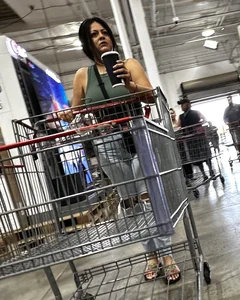 Costco 3 Latina milfs. Nice asses