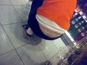 Huge collection of whale tails, ass cracks and panty peeks in public
