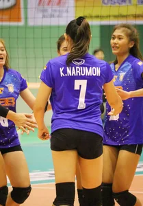 Thai candid volleyball girls