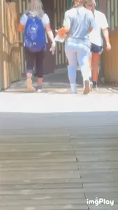 Cute PAWG at the ZOO W/VPL