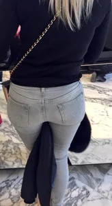 Blonde ass in jeans (NOT-OC)