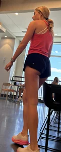 LEGENDARY CATCH , Blonde college pawg in lulus showing off  in dining hall