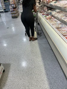 Woman in gray onesie