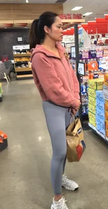 Pretty asian yoga pants upshot and suspicious of me