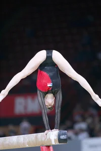 Candid gymnastics girls