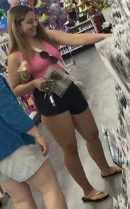 THICK Yummy Thighs Nice Ass on Pretty College Babe