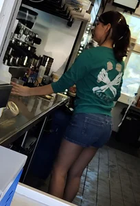Multiple Sexy Barista girls
