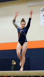 Candid gymnasts