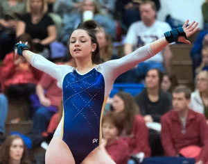 Candid gymnasts