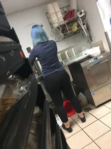 Starbucks Coworkers ASS and VPL
