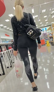 Starlit Black Leggings