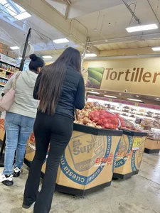 Bratty Latina/ see through leggings / fat booty