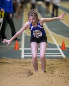 Canadian girls at an Alberta track and field tournament