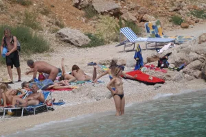 Croatia nude beach females, mostly mature