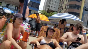 Brazillian beach creepshots, huge gallery of candid girls in swimsuits