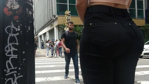 Blonde PAWG in tight jeans (OC)