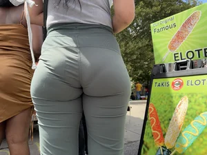Mature Fit Thick Round Pear Phat Ass Bubble Booty VPL