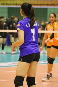 Thai candid volleyball girls