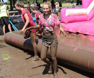 Bristol Pretty Muddy 5k race girls 2018
