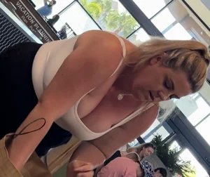 Heavier Milf Showing Off Her Massive Milkers