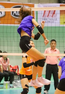 Thai candid volleyball girls