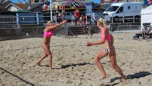 Weymouth beach volleyball girls 2018