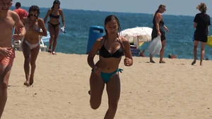 Beach and bikini candid girls