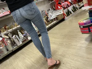 Blonde milf in tight jeans (OC)