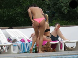 Topless and nude beach sexy girls