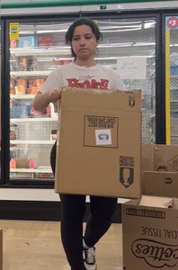 Cute Bare-Faced College PAWG with VPL on HEAVY ASS