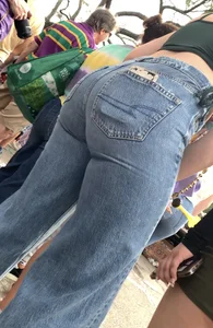 Mardi Gras college girl ass oc