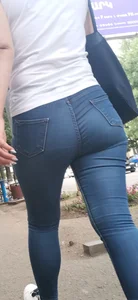 Armenian milf bending huge ass in black and blue jeans mega post