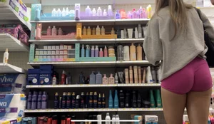 Hot Blonde In Target