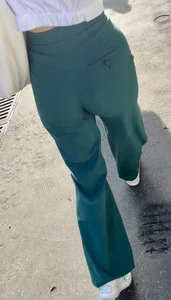 Bubble Butt In Green Pants (UP THE STAIRS + face shots)