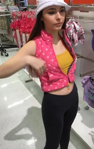 stunning petite teen body in leggings
