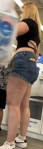 Thiccc milf I’m jean shorts