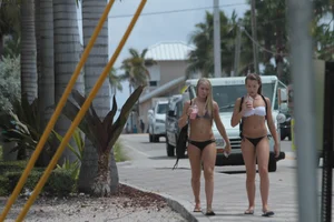 Deerfield Beach bikini girls