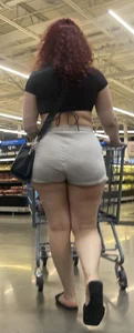 Hot Lightskin Milf in Shorts