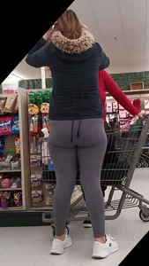 Thick Middle Eastern Ass In Grey Spandex [OC]