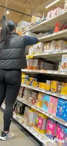 Tight booty Asian chic in black‼️