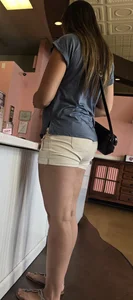 Birthday Cake shopping - nice ass, legs, feet