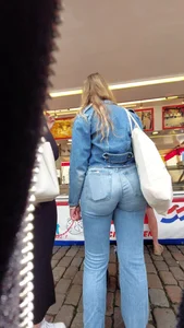 The Blonde Tight Pants Immersion