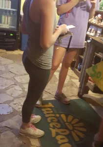 Tights Creepshot at a Store