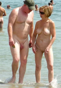 Nude beach and topless girls