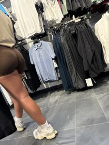 The Perfect Lulu Ass, in Brown Booty Shorts
