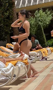 Poolside - Absurd DONKEY BUTT Latina - PHAT Ass PETITE Beauty
