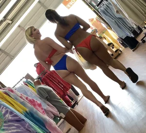 Two bikini friends